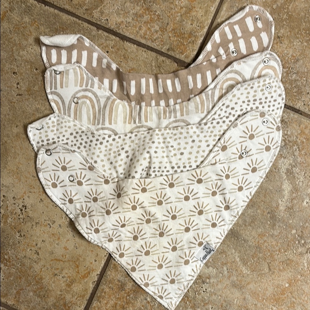 Copper Pearl Neutral Bibs